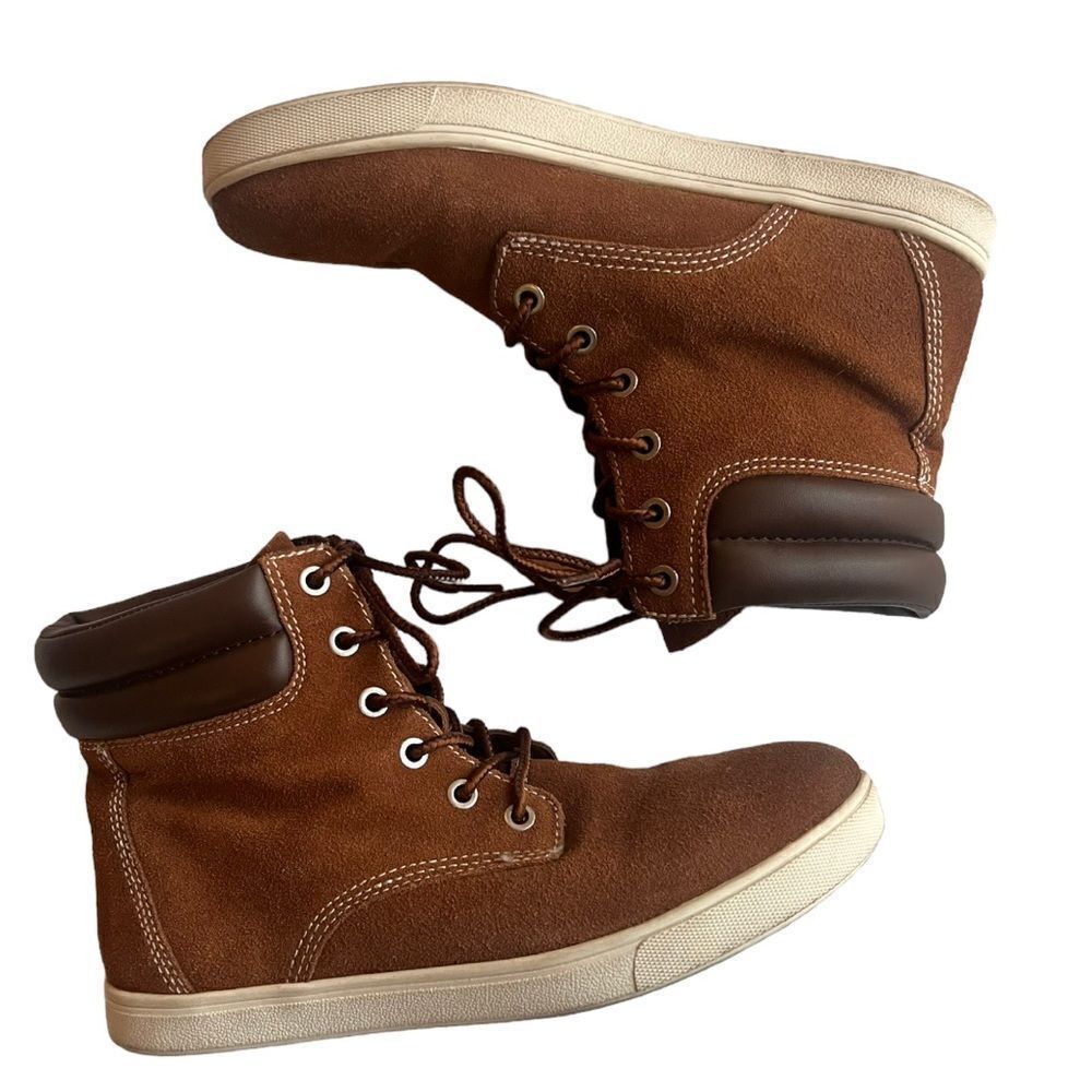 Circus by Sam Edelman Brown Jamie Padded Collar Boot sz 7